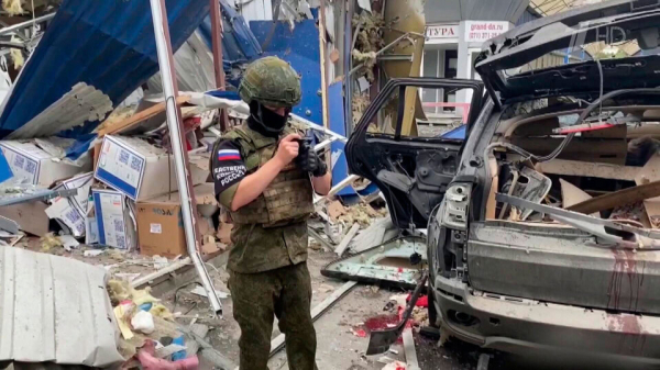 Украинские боевики нанесли удары по&nbsp;поселку в&nbsp;Белгородской области и&nbsp;рынку в&nbsp;Донецке