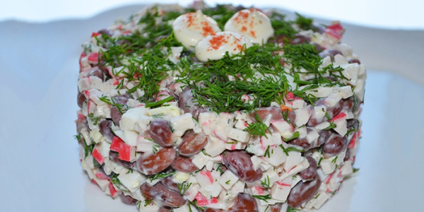 Салат с куриной грудкой Салат с куриной грудкой