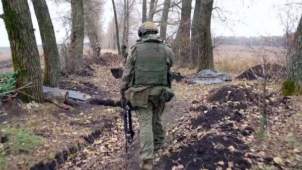 Российские бойцы в&nbsp;курском приграничье продолжают зачищать Большой Ольговский лес
