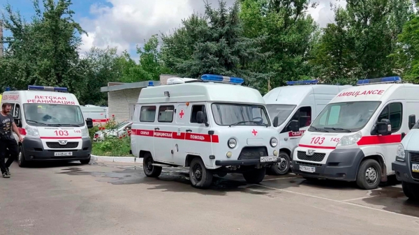 В&nbsp;новых регионах медики получили средства для защиты машин скорой помощи от&nbsp;обстрелов ВСУ