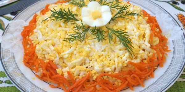 Салат с курицей и морковью - как вкусно приготовить в домашних условиях по пошаговым рецептам с фото