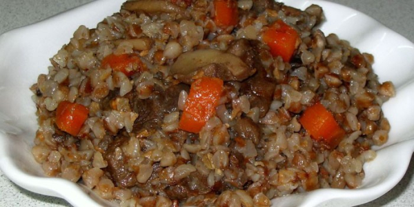 Гречка с курицей
