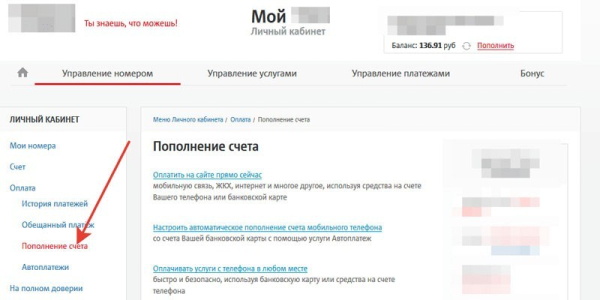 Пополнение МТС с банковской карты через интернет, терминал, ussd-запрос или услугу Автоплатеж