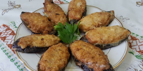 Баклажаны в кляре Баклажаны в кляре