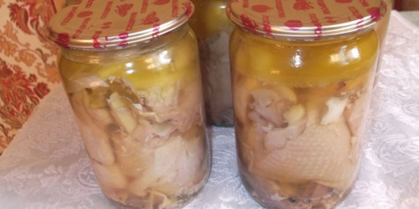 Тушенка из курицы в домашних условиях - пошаговые рецепты приготовления в банках с фото
