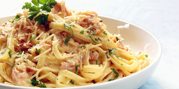 Паста с курицей и грибами в сливочном соусе Паста с курицей и грибами в сливочном соусе