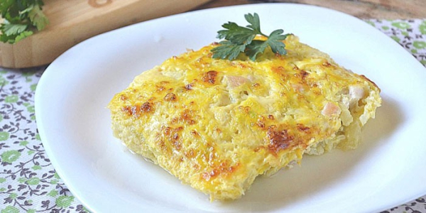 Кабачковая запеканка