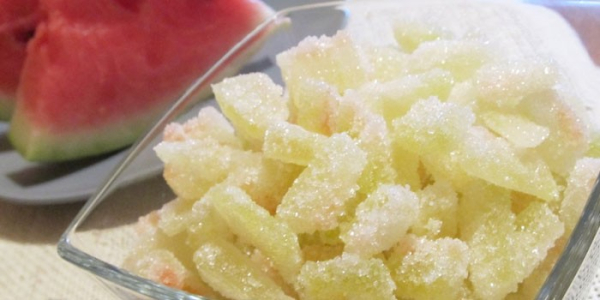 Цукаты из арбузных корок - пошаговые рецепты приготовления в домашних условиях с фото