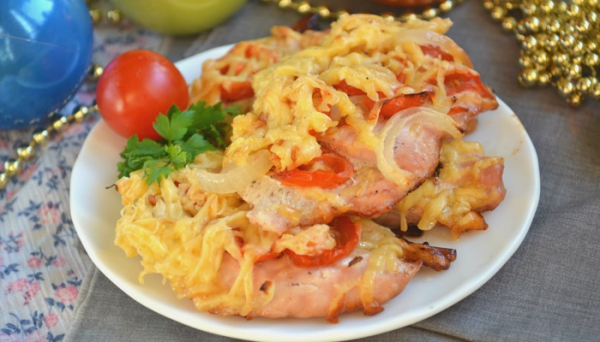 Курица по-французски