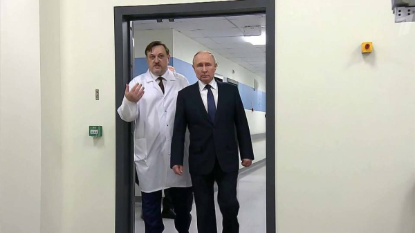 Владимиру Путину показали новый онкологический центр в&nbsp;Калининградской области