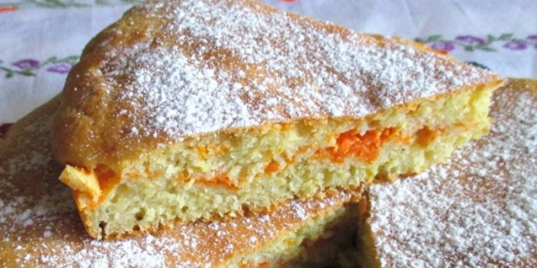 Морковный пирог