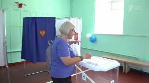 Жители Курской области принимают участие в&nbsp;голосовании, несмотря на&nbsp;обстрелы ВСУ