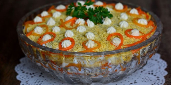 Салат с курицей и морковью - как вкусно приготовить в домашних условиях по пошаговым рецептам с фото