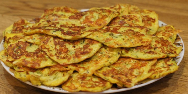 Оладьи из кабачков с сыром Оладьи из кабачков с сыром