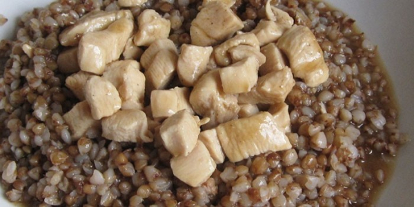 Гречка с курицей