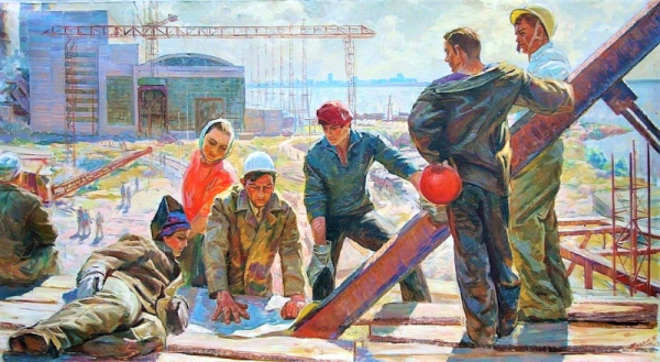 Так воспоём строителей-творцов!